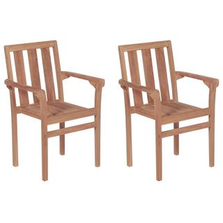 VidaXL sedia Teak riciclato  