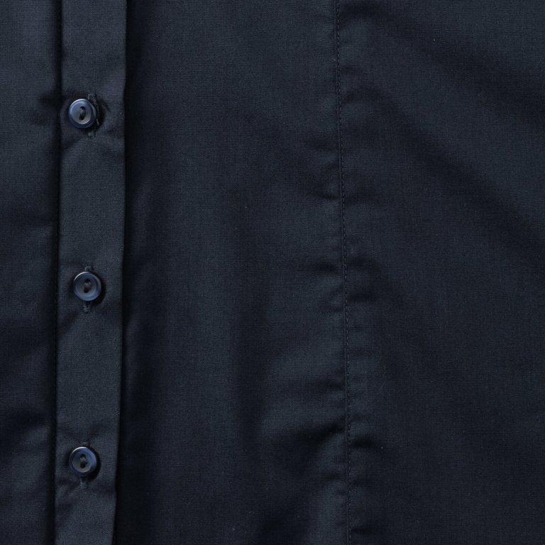 Russell Easy Care Fitted Poplin Camicetta Maniche Corte  