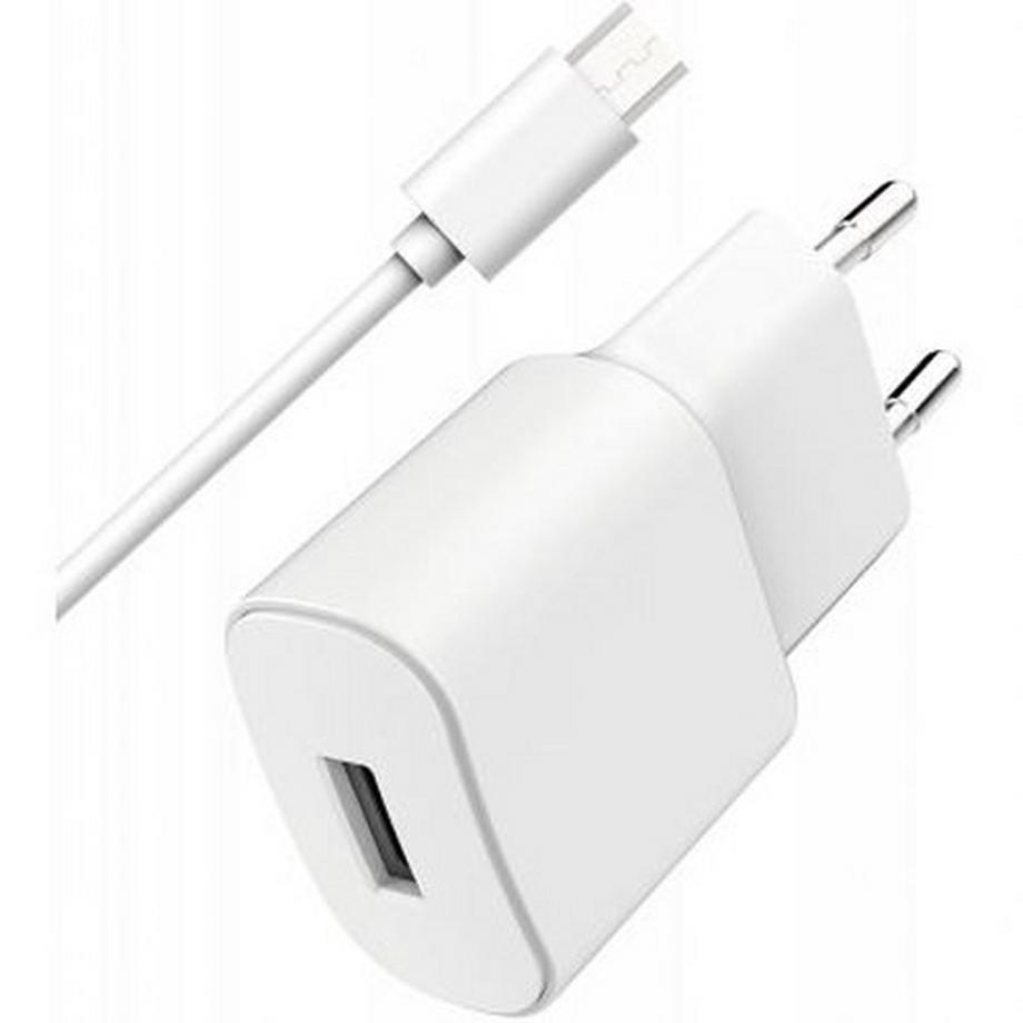 WOW  USB-A 2.4A Fast Charge Netzladegerät + USB-A / Micro-USB Kabel 