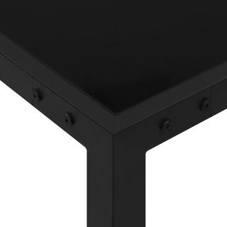 VidaXL Table de jardin acier  