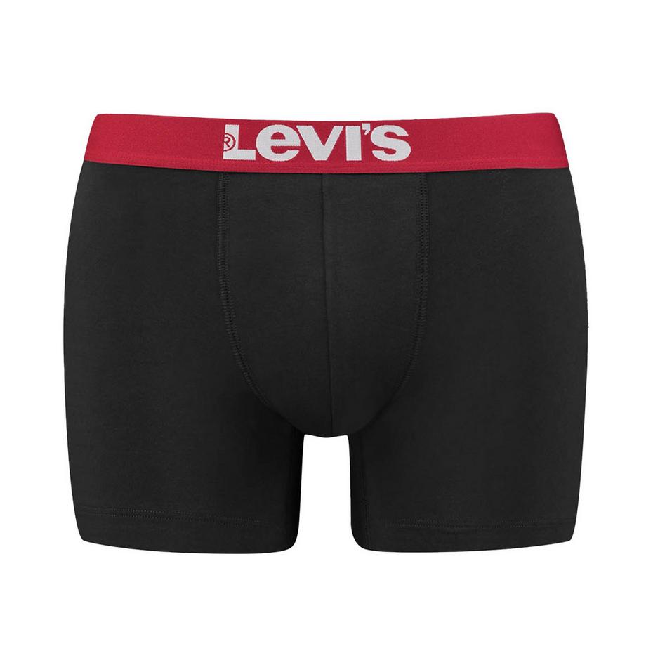 Levis Stretch Solid Basic Boxer Brief 4er Pack  