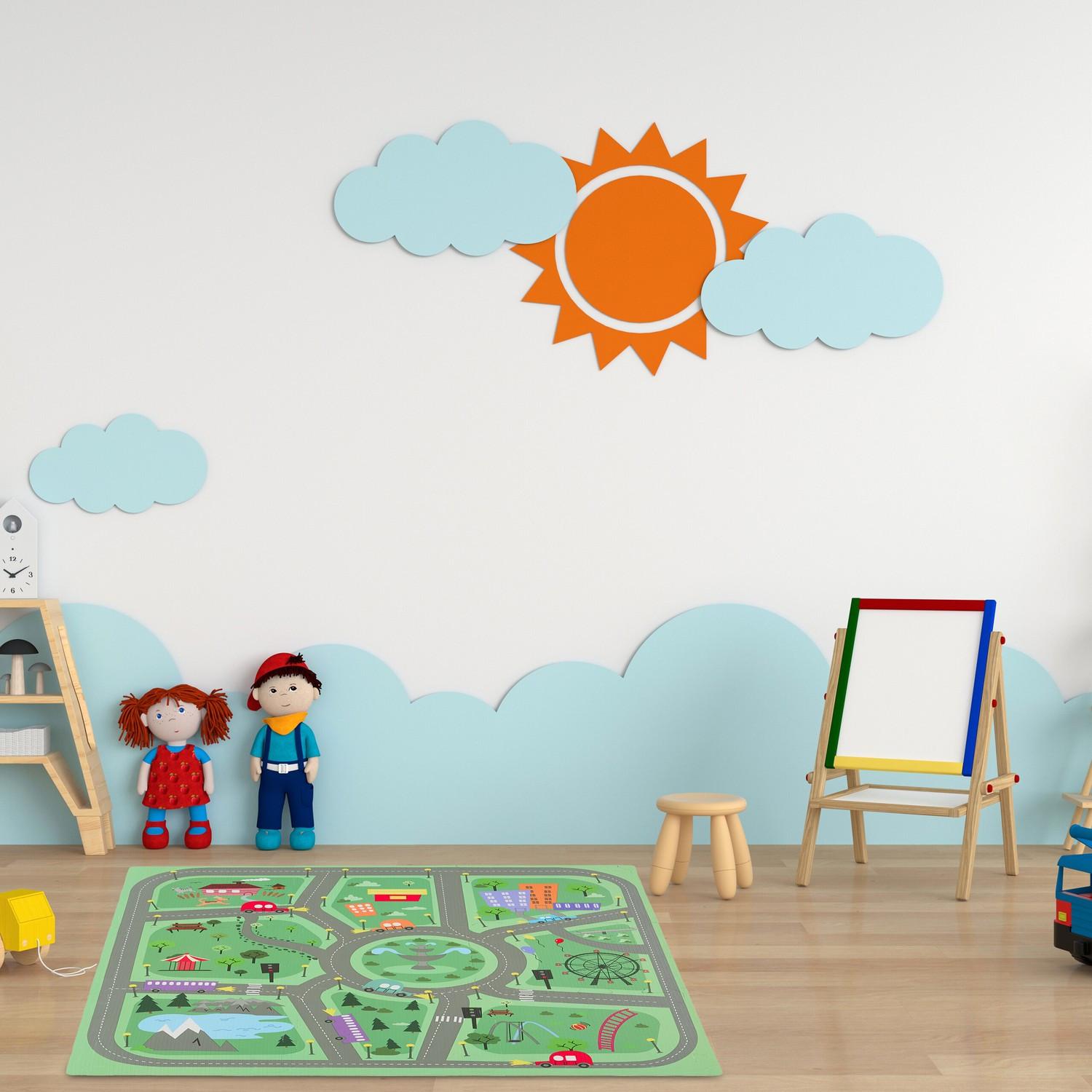 Northix Puzzle-Stadt  