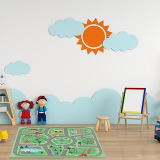 Northix Puzzle-Stadt  