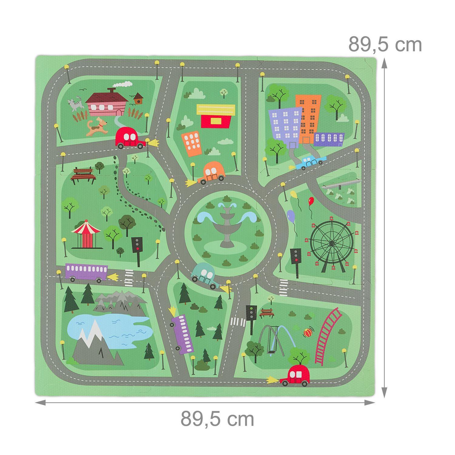 Northix Puzzle-Stadt  