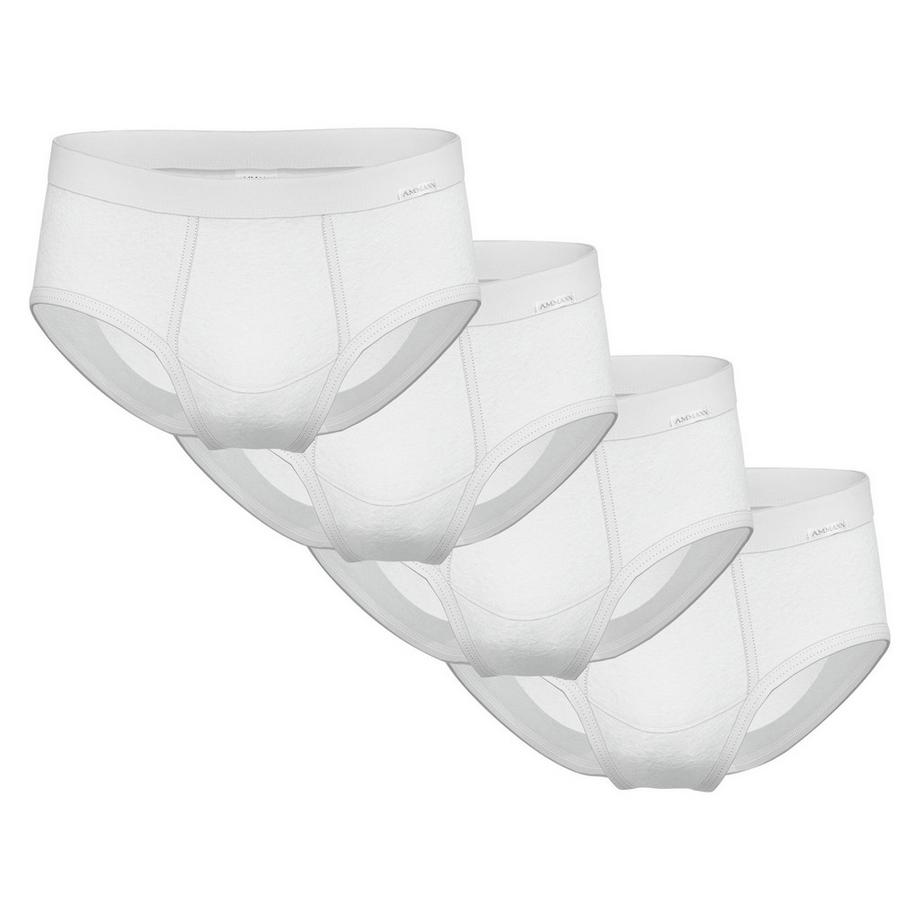 Slip  4er Pack Bequem sitzend-Slips Feinripp 4er Pack