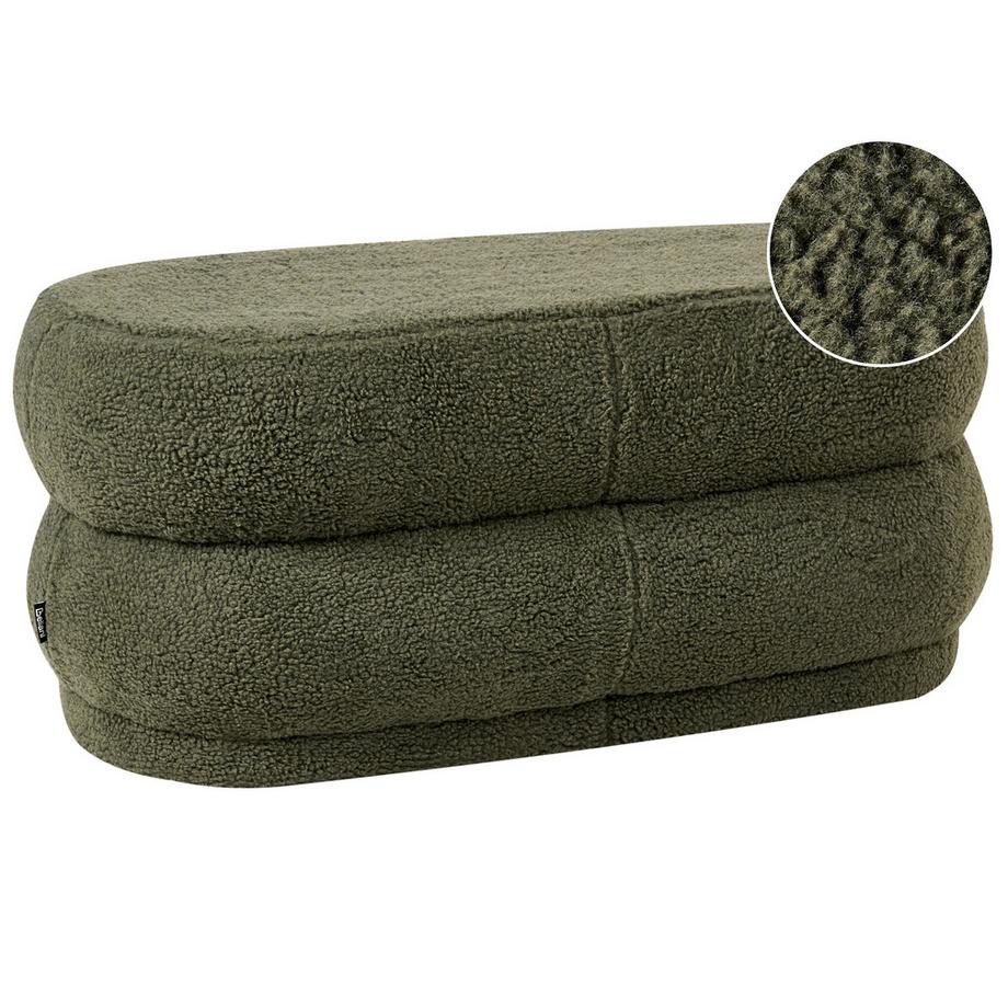 Banc rembourré en Bouclé  ELLENDALE