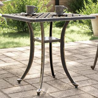 VidaXL Table de jardin aluminium  