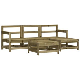 VidaXL set mobili da giardino Legno di pino impregnato  