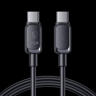 B2X  Câble USB-C vers USB-C 100 W, 3 m - Noir 