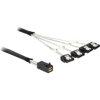 DeLock  Câble Mini SAS HD x 4 SFF 8643 à 4 x borne femelle SATA 7 Pin 