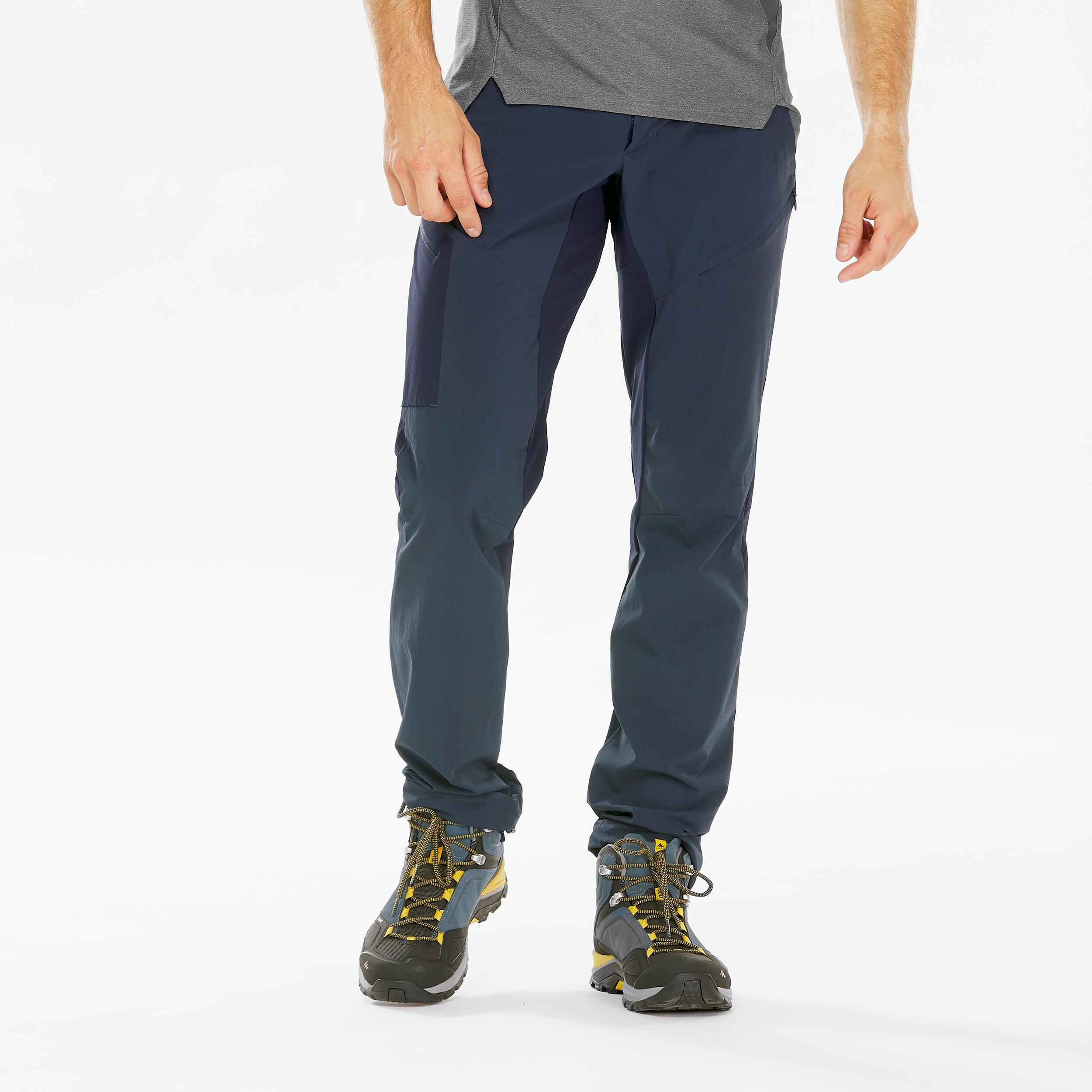 Image of Sporthose - Mh500 Herren Blau Bedruckt 44/L