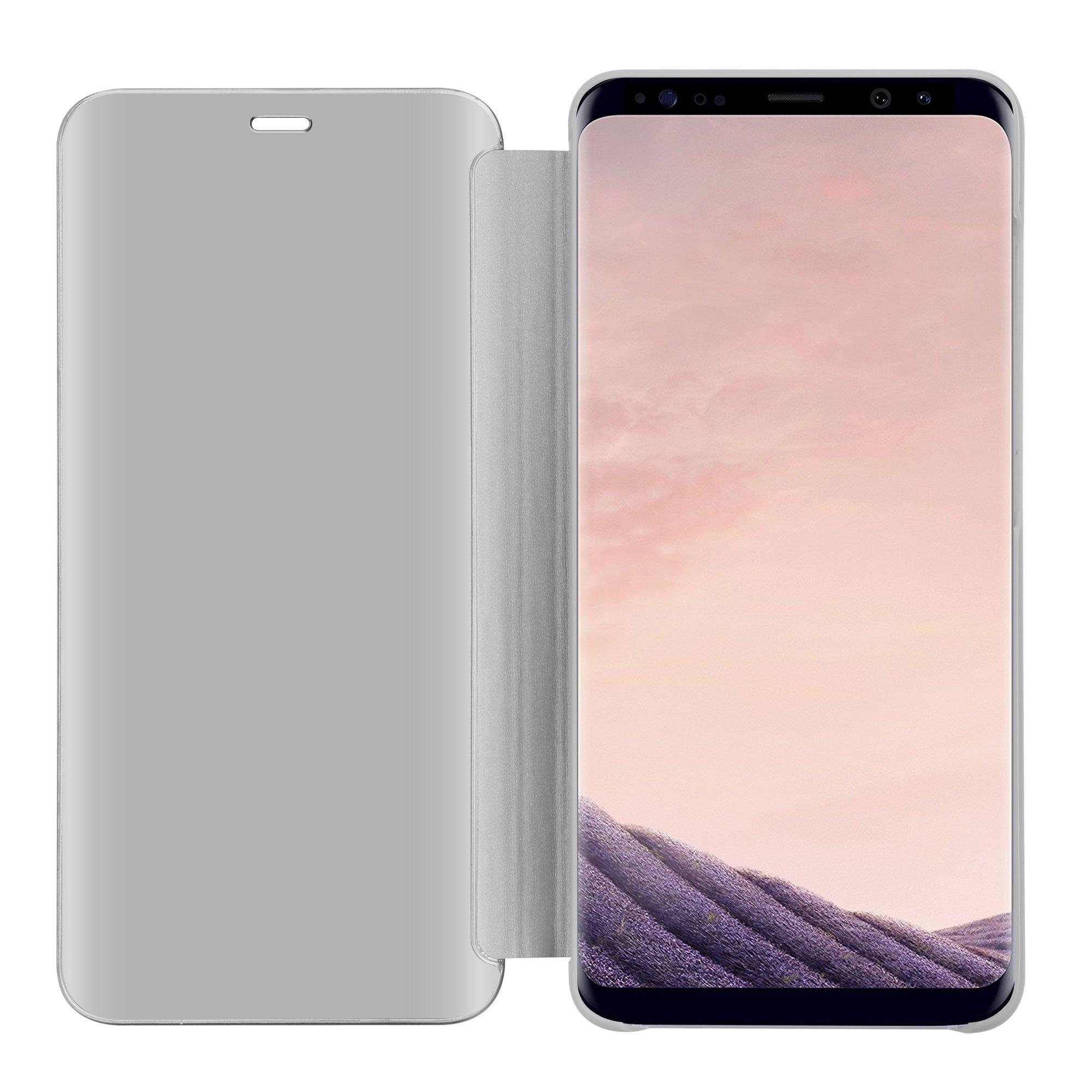 Cadorabo  Hülle für Samsung Galaxy S8 PLUS Spiegel Standfunktion 360 Grad Schutz 