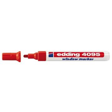 Edding 4095 evidenziatore 10 pz Fissa Rosso