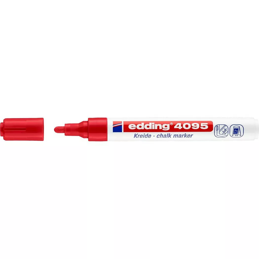 Edding Kreidemarker edding 4095 2-3mm rot