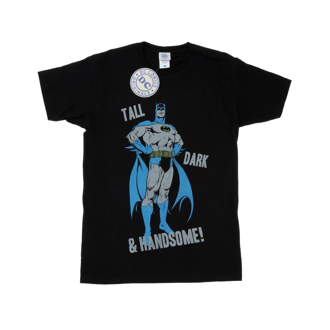 Image of Batman Tall Dark And Handsome Tshirt Herren Schwarz S