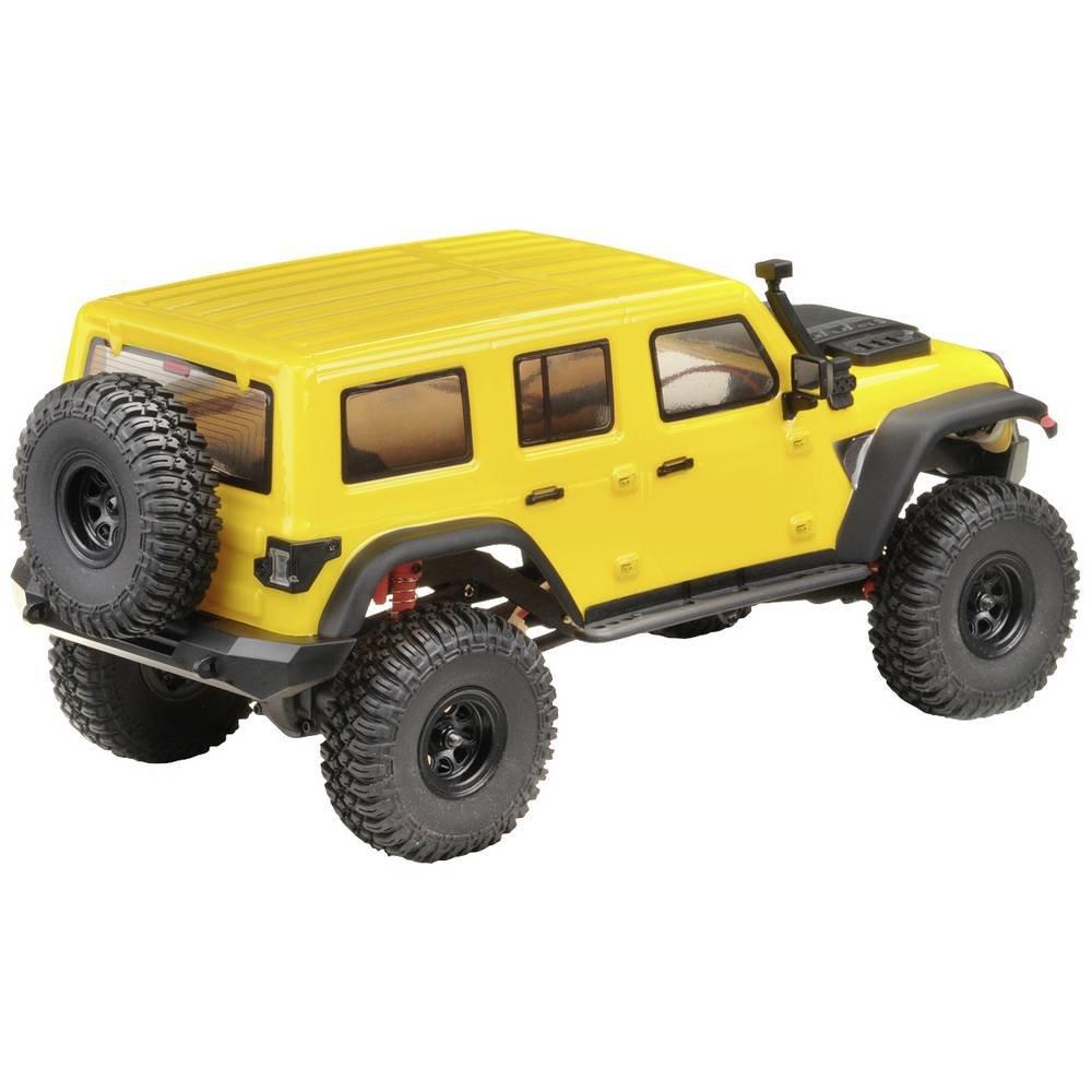 Absima  Micro crawler RC Jeep Yellow 4 RM 1:18 RTR 