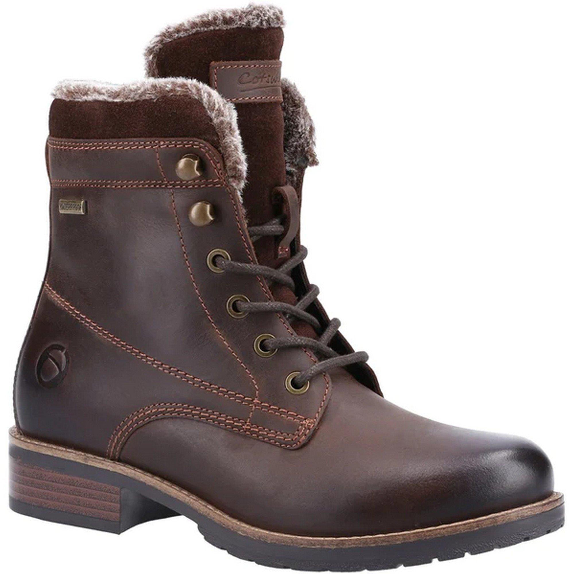 Image of Stiefeletten Daylesford, Leder Damen Braun 35.5