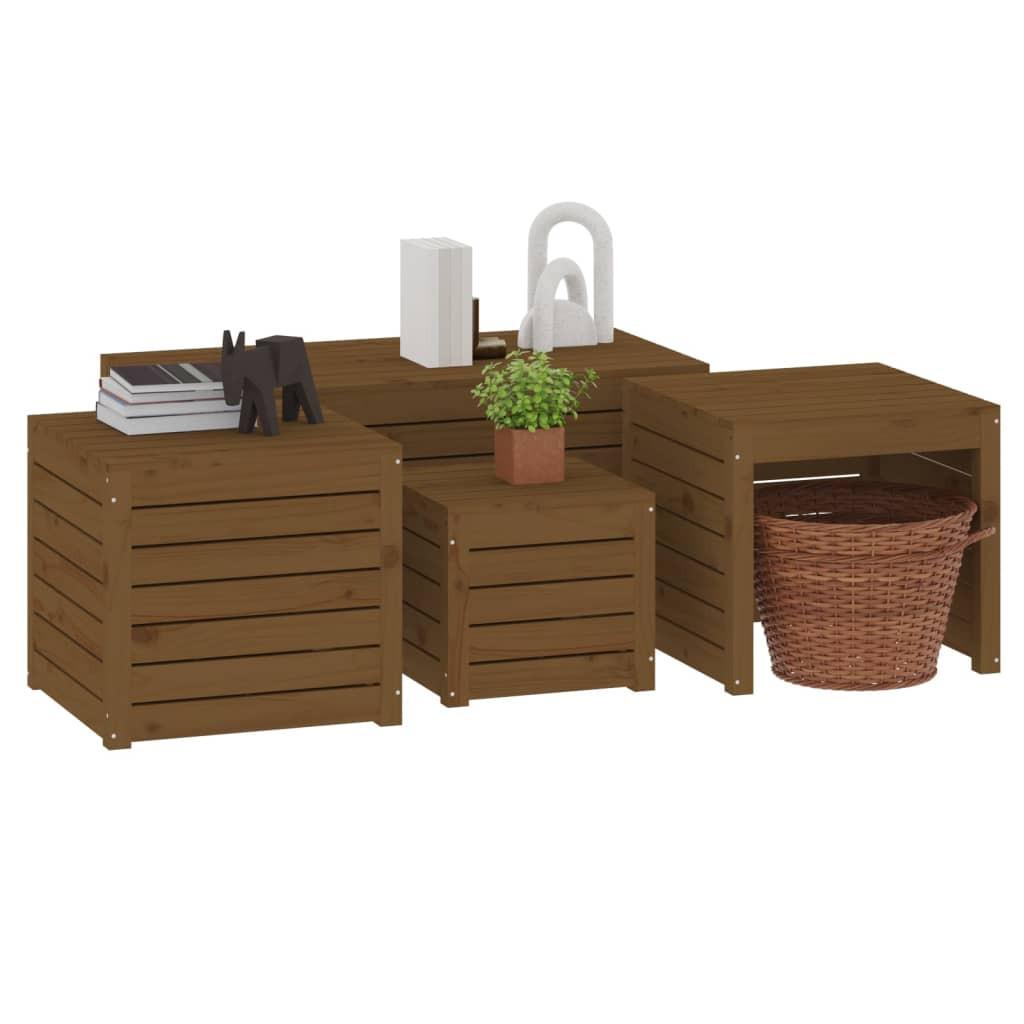 VidaXL Gartenbox set kiefernholz  