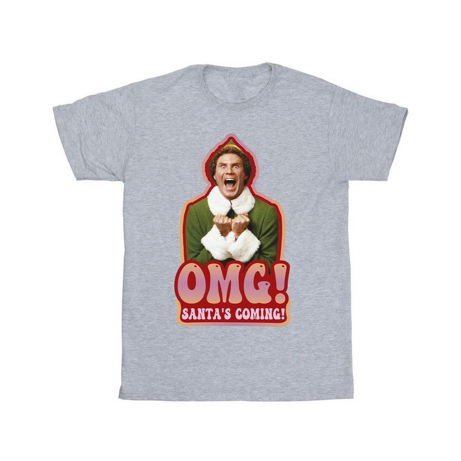 Elf Santa's Coming T-Shirt  