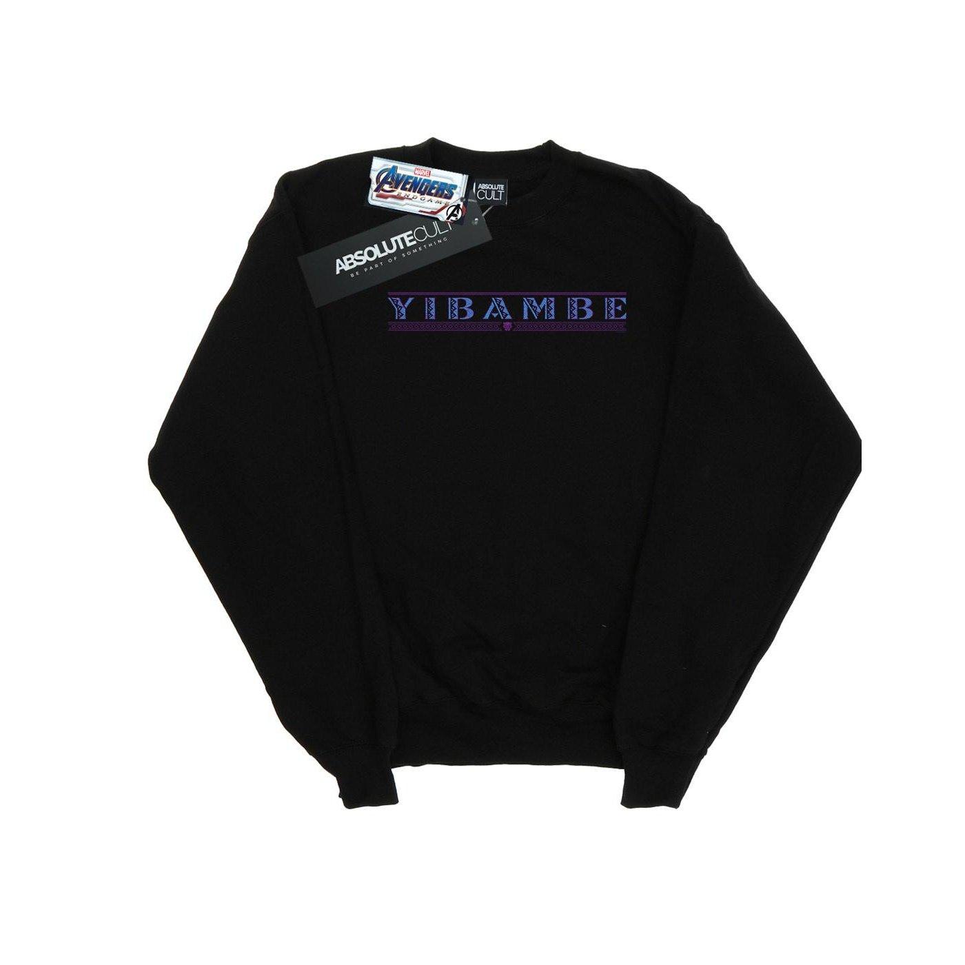 Image of Avengers Endgame Yibambe Sweatshirt Damen Schwarz XXL