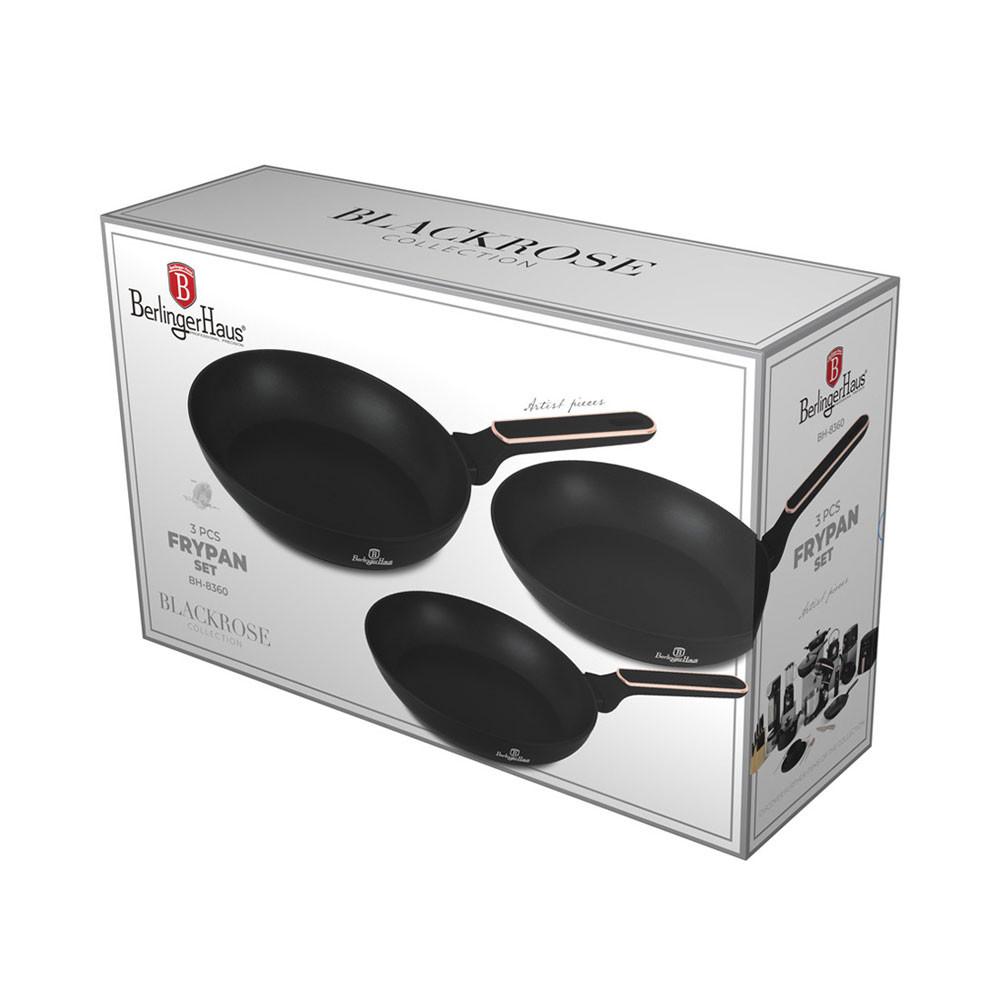 Berlinger Haus 3-teiliges Bratpfannen Set  