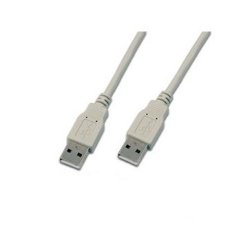 Triotronik USB A-A MM 1.0 GR USB Kabel 1 m USB 2.0 Grau