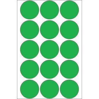 HERMA HERMA Markierungspunkte 32mm 2275 grün 480 St./32 Blatt  