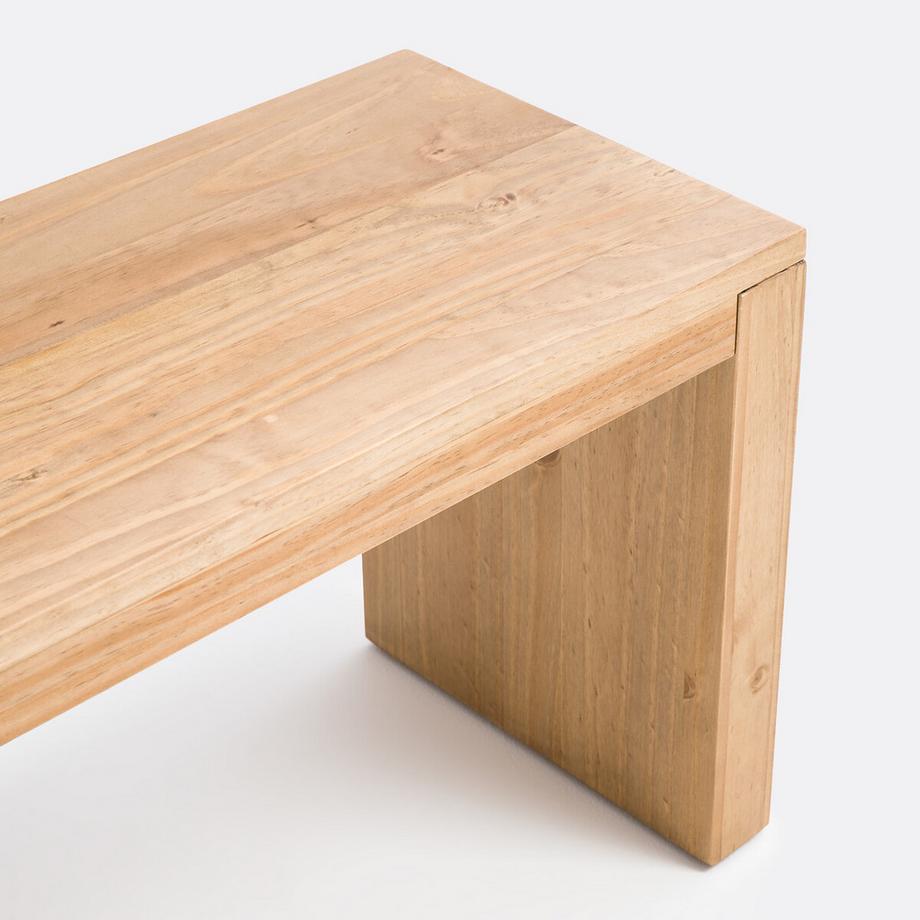 La Redoute Intérieurs Sitzbank 3 Personen massive Kiefer  