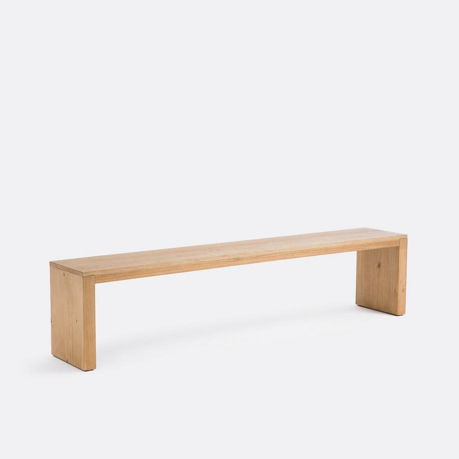 Sitzbank 3 Personen massive Kiefer