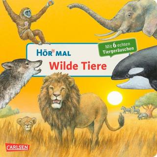 Hör mal Wilde Tiere Anne Möller Couverture rigide 