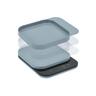 Rosti Rosti 25685 Küchenwaage Blau Arbeitsplatte Quadratisch Elektronische Küchenwaage  