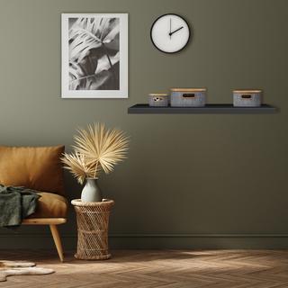 Northio Lot de 3 paniers de rangement en bambou  