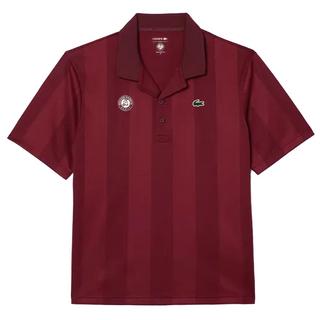 LACOSTE Roland Garros Edition Gestreiftes Poloshirt  