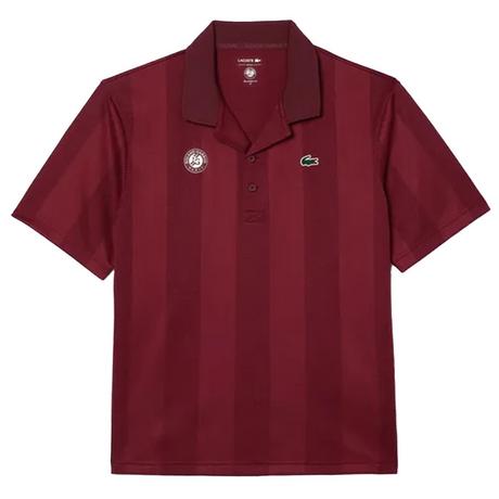 LACOSTE Roland Garros Edition Gestreiftes Poloshirt  