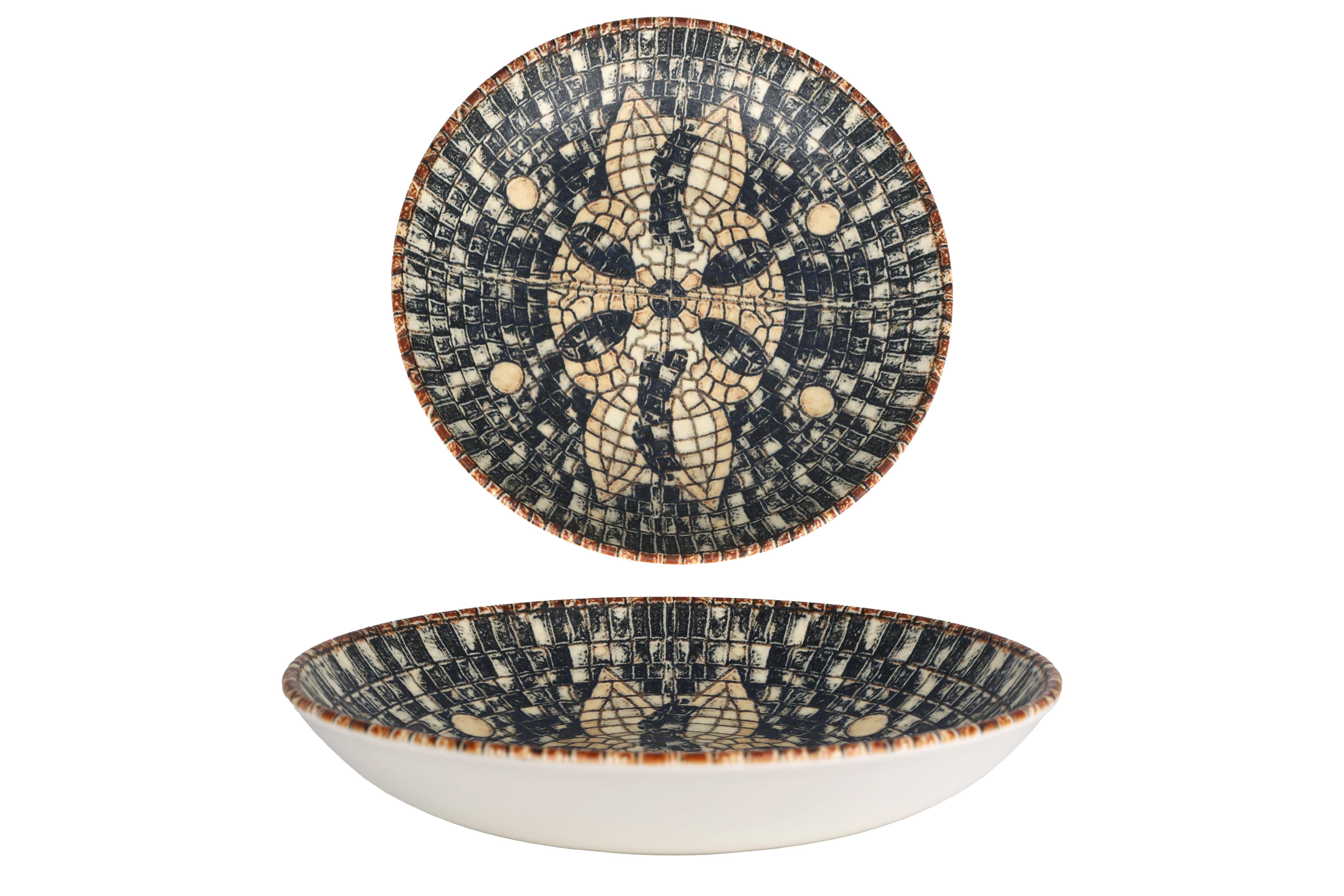 Image of Tiefe Teller - Mesopotamia - Porzellan - 6er Set Tiefe Teller - Mesopotamia - Porzellan - 6er Set