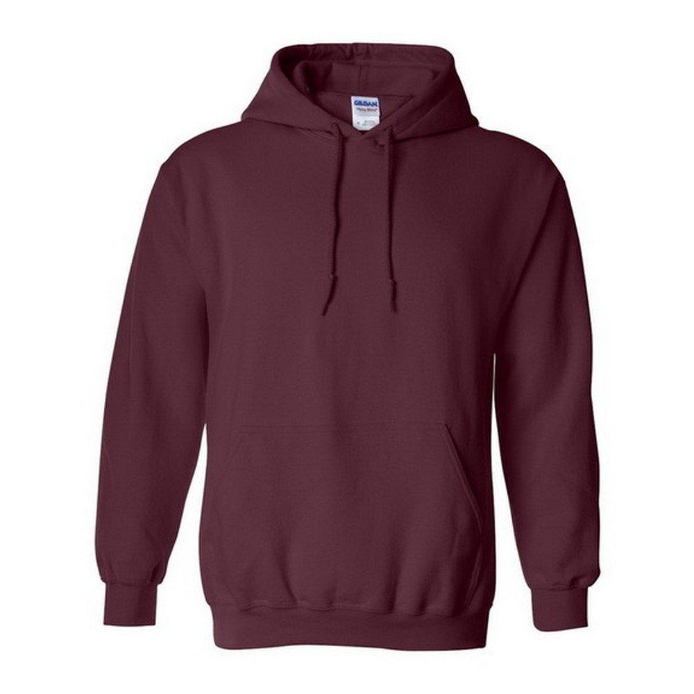 Image of Heavy Blend Kapuzenpullover Hoodie Kapuzensweater Herren Bordeaux XL