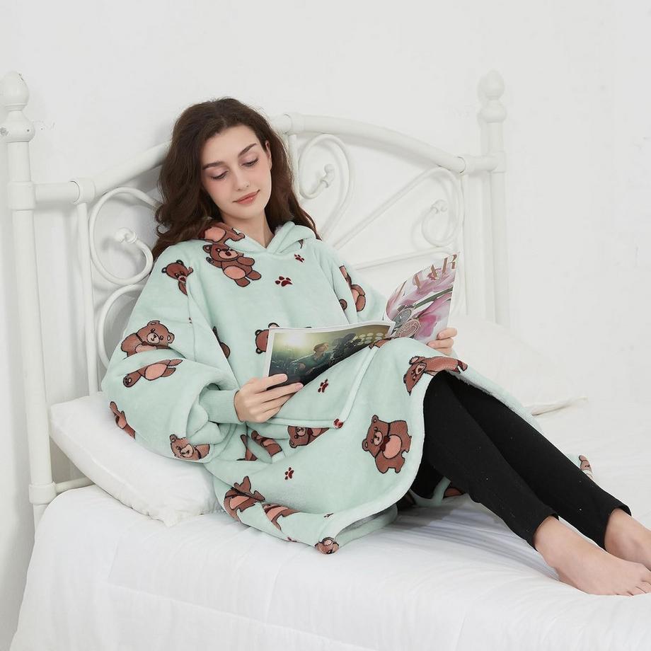 YUWANET  Yuhoodie der XXL Kuschelpullover 