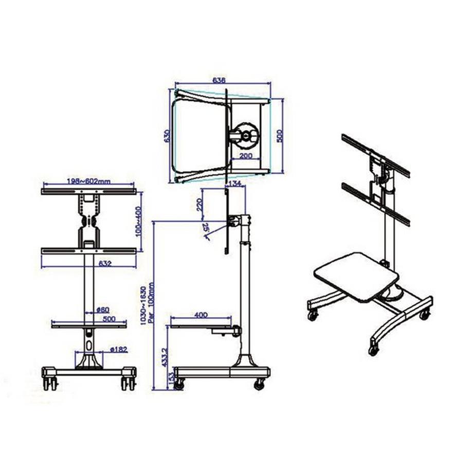 Value  Value LCD/TV Mobile Cart 