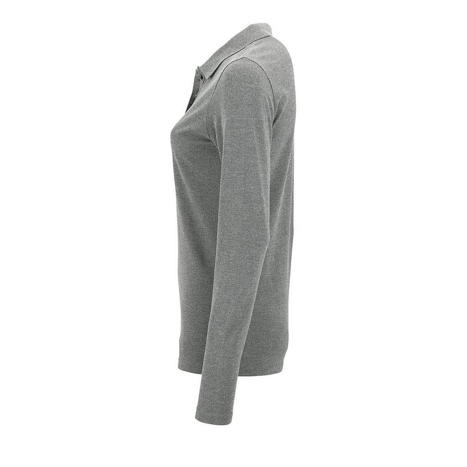 SOLS Pique Polo Chemise Manches Longues  