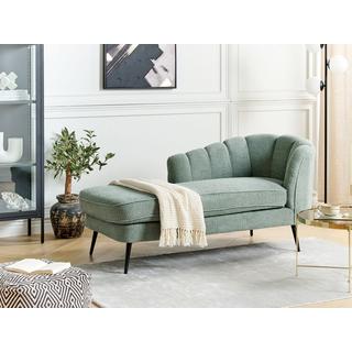 Beliani Chaise longue en Bouclé Glamour ALLIER  