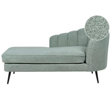 Chaise longue côté droit en Bouclé Glamour ALLIER