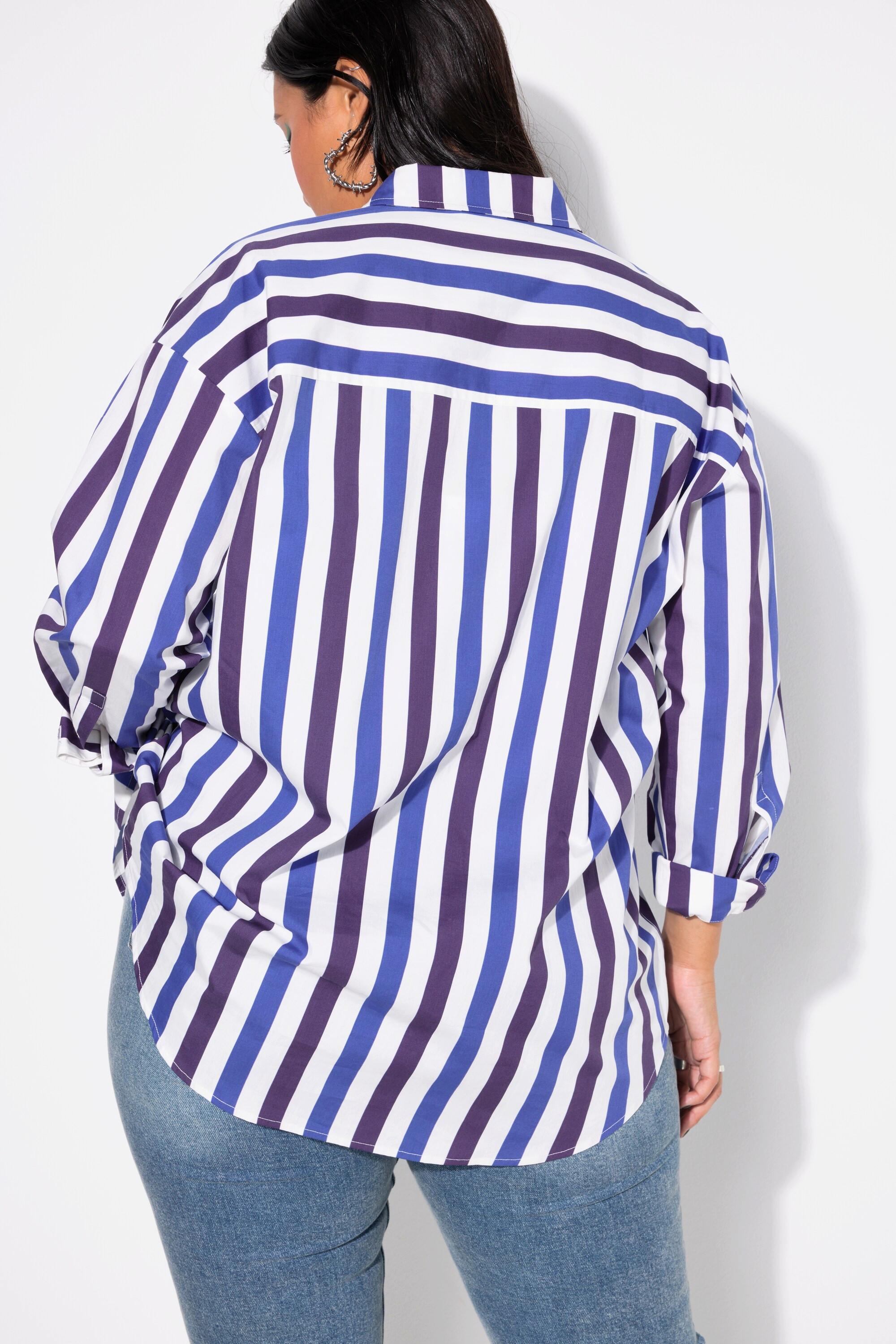 Studio Untold  Camicia dal taglio oversize con righe e maniche lunghe 