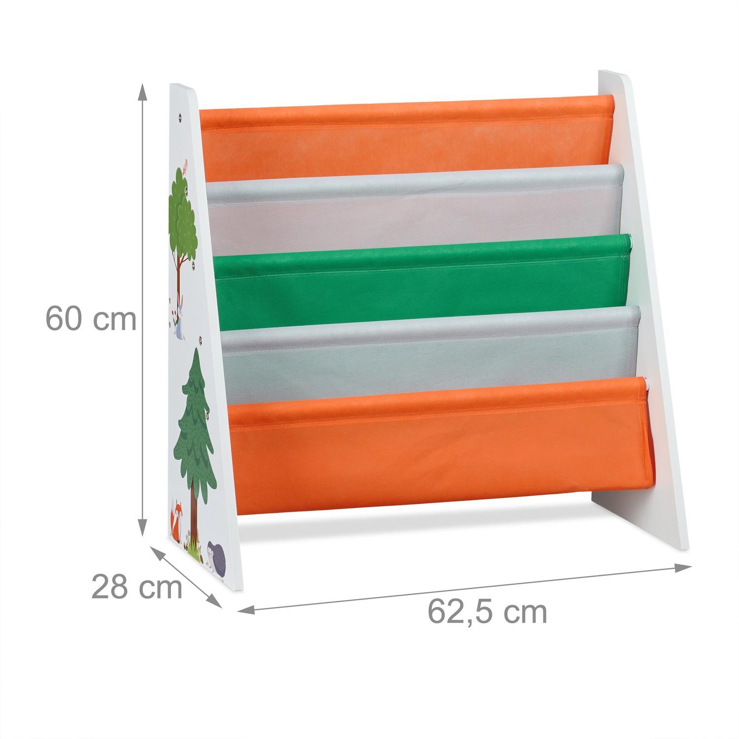 Northix Kinderbücherregal mit Tieren  