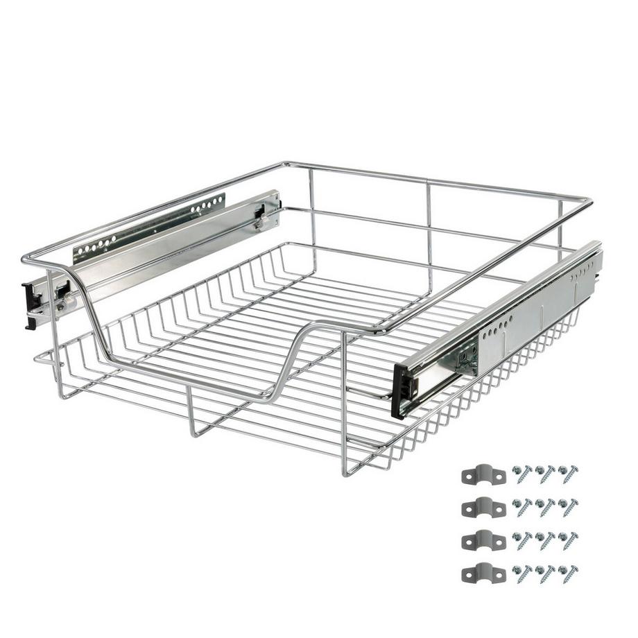 Arebos  Teleskop Schublade Küchenschublade Korbauszug Schrankauszug Küchenschrank 