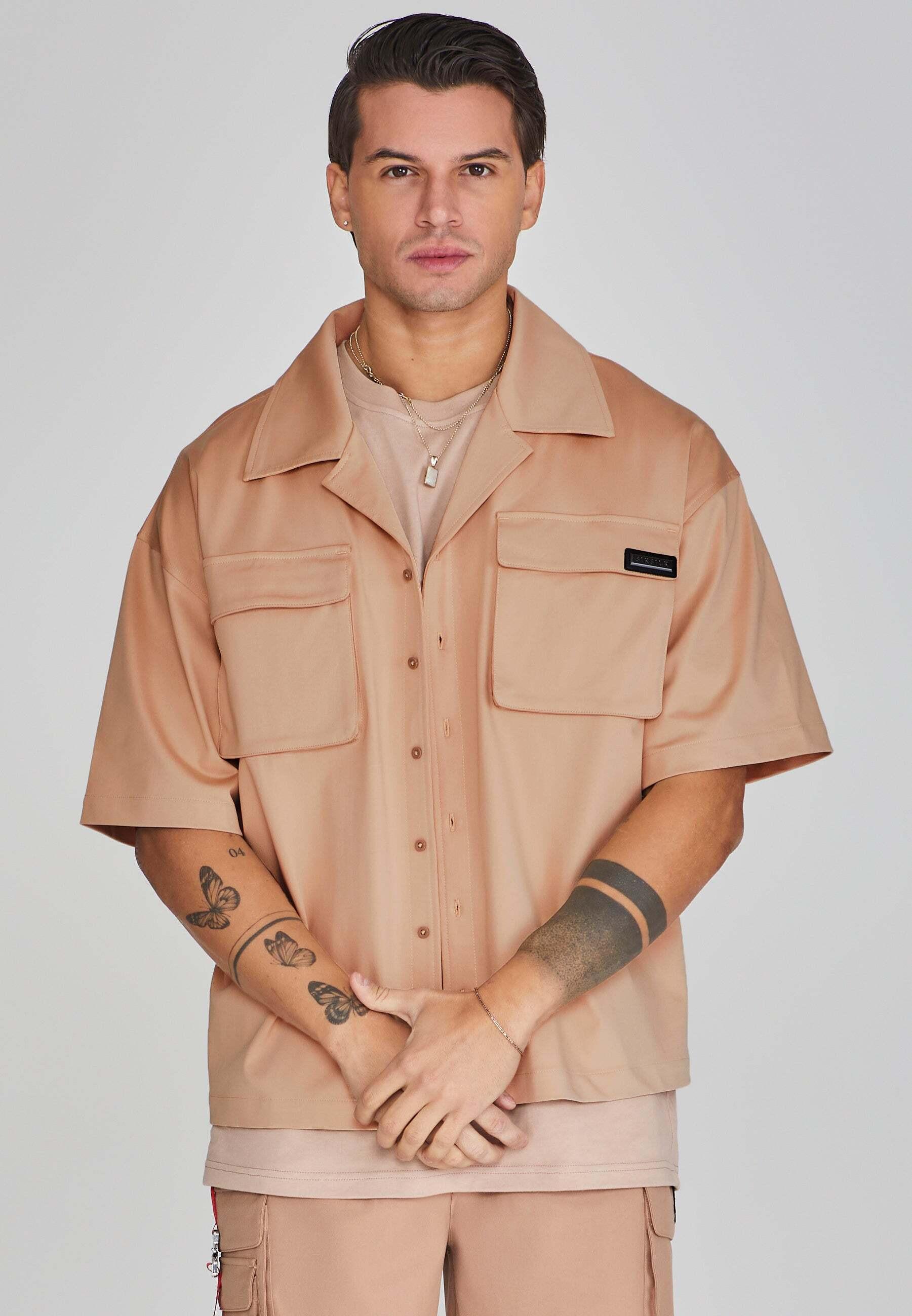 Sik Silk  Kurzarmhemd Flight Utility Shirt 