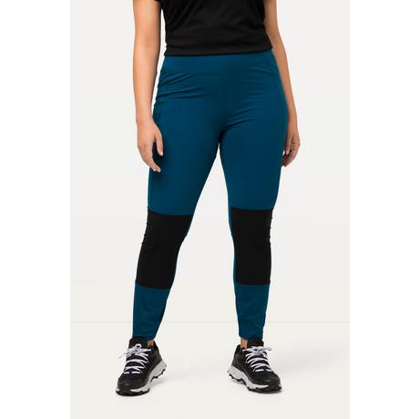 Ulla Popken  Leggings da trekking a vita alta con cintura elastica e tasca con zip 