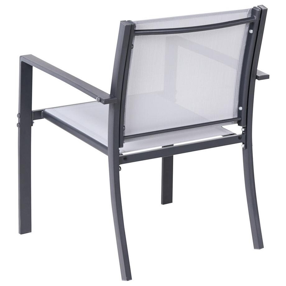 Beliani Set lounge pour jardin en Acier  TAVOLETO  