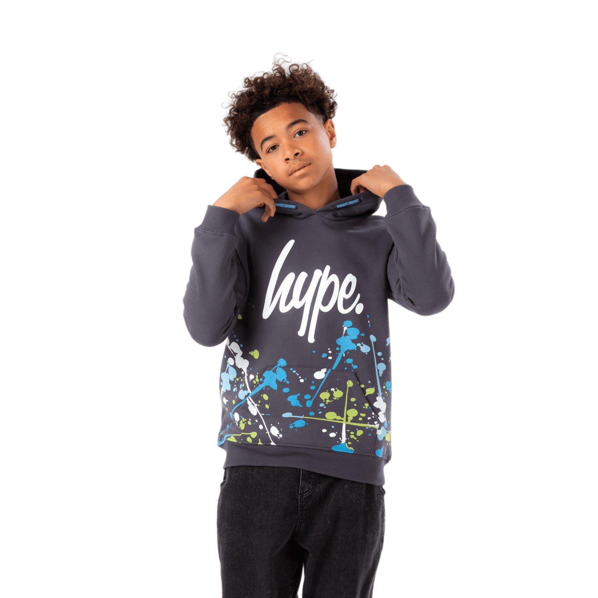 Image of Splat Kapuzenpullover Jungen Grau 128