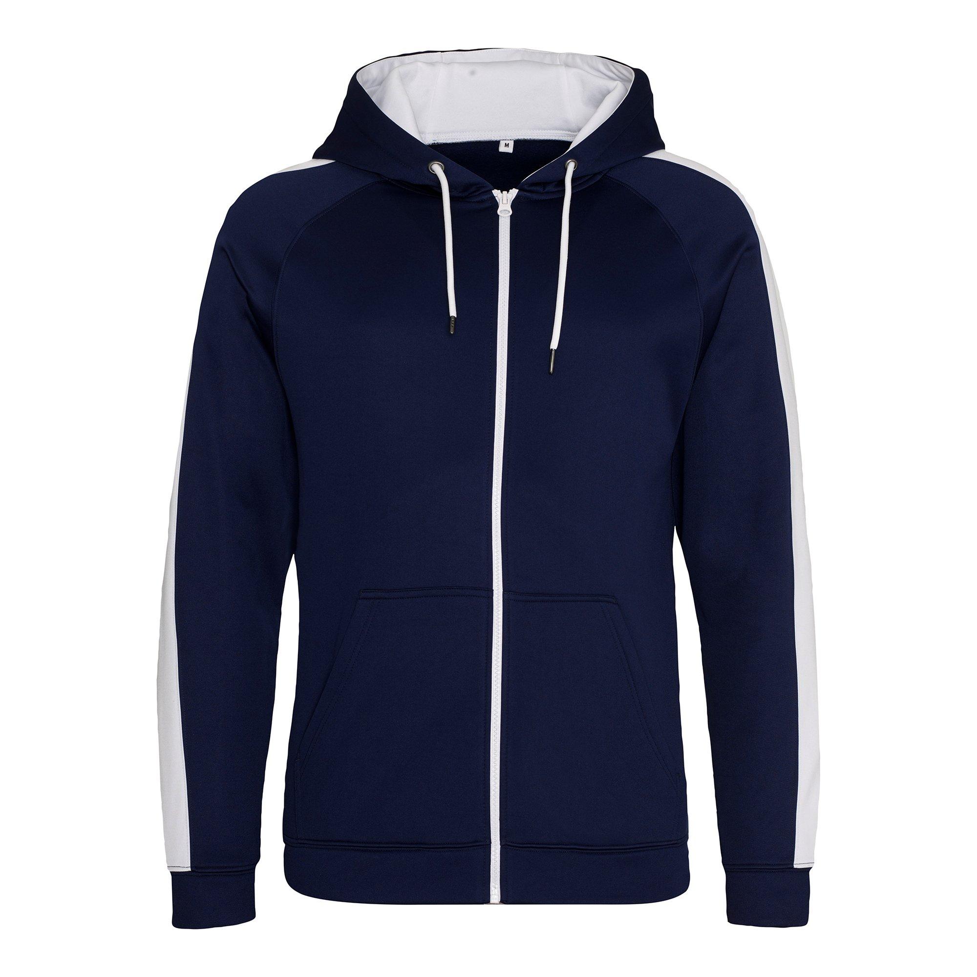 Image of Just Hoods Contrast Sport Kapuzenpullover Herren Marine M