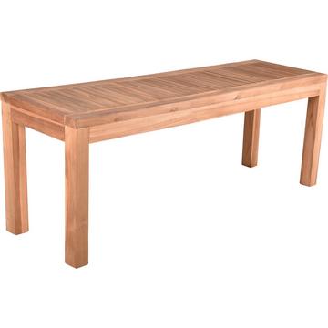 Panca da giardino Biaro teak naturale 120